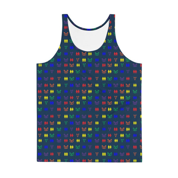 65 MCMLXV Unisex LGBT Pride Icons Printed Tank Top - 65mcmlxv