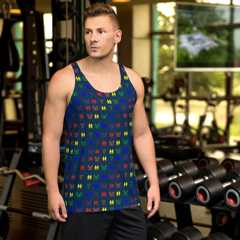65 MCMLXV Unisex LGBT Pride Icons Printed Tank Top - 65mcmlxv