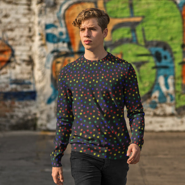 65 MCMLXV Unisex LGBT Pride Icons Toss Print Fleece Sweatshirt Jumper - 65mcmlxv