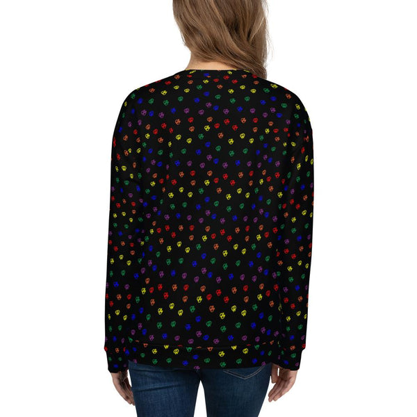 65 MCMLXV Unisex LGBT Pride Icons Toss Print Fleece Sweatshirt Jumper - 65mcmlxv