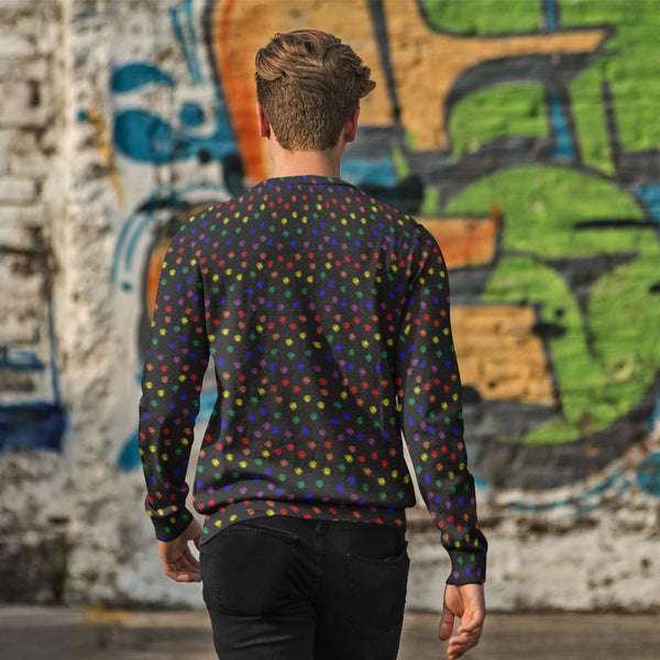 65 MCMLXV Unisex LGBT Pride Icons Toss Print Fleece Sweatshirt Jumper - 65mcmlxv