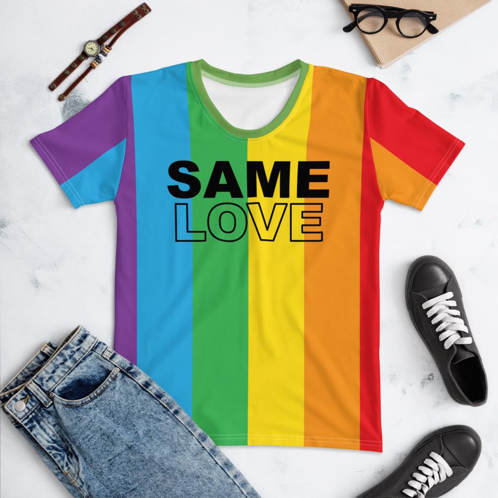 65 MCMLXV Unisex LGBT Rainbow Flag Same Love T-Shirt - 65mcmlxv
