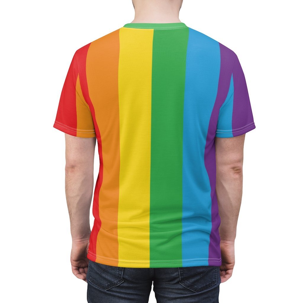 65 MCMLXV Unisex LGBT Rainbow Flag Same Love T-Shirt - 65mcmlxv