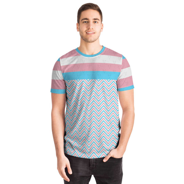 65 MCMLXV Unisex LGBT Transgender Pride Print T-Shirt - 65mcmlxv
