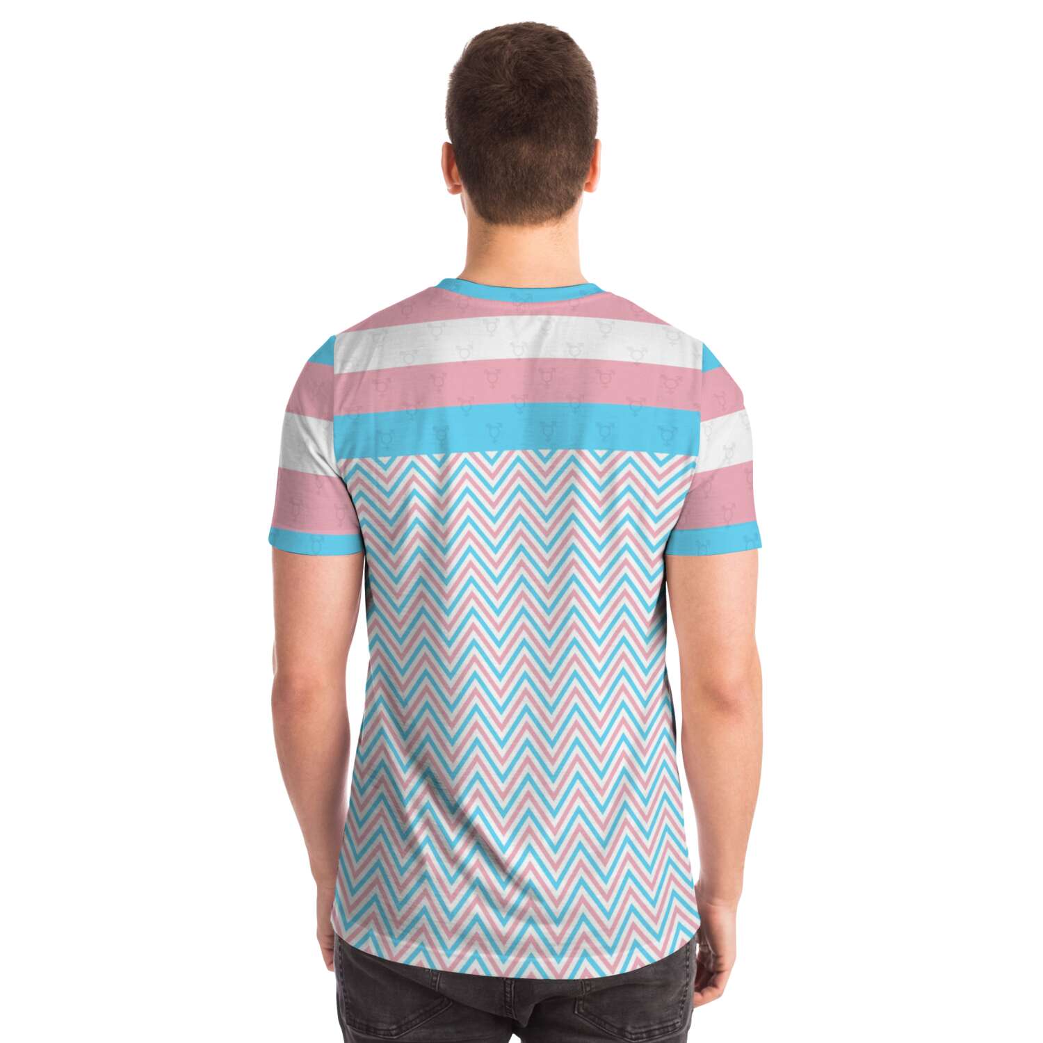 65 MCMLXV Unisex LGBT Transgender Pride Print T-Shirt - 65mcmlxv