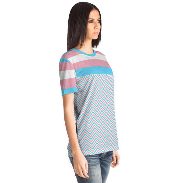 65 MCMLXV Unisex LGBT Transgender Pride Print T-Shirt - 65mcmlxv