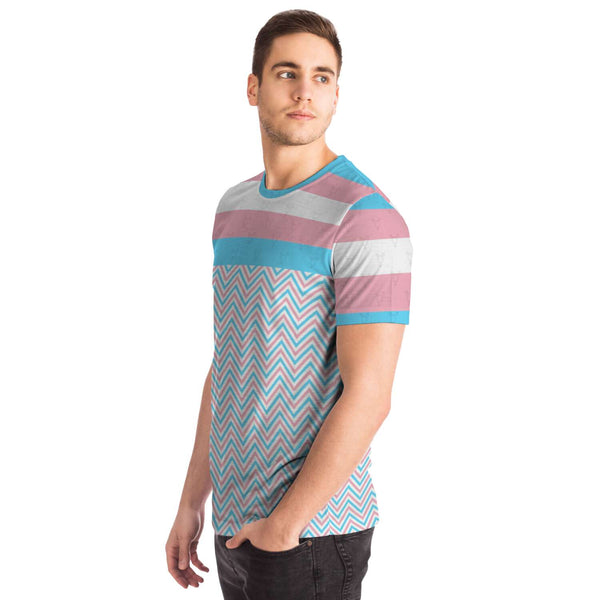 65 MCMLXV Unisex LGBT Transgender Pride Print T-Shirt - 65mcmlxv