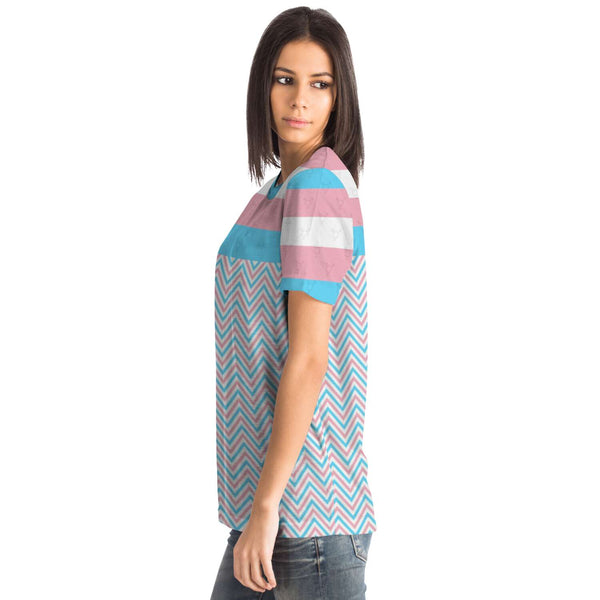 65 MCMLXV Unisex LGBT Transgender Pride Print T-Shirt - 65mcmlxv