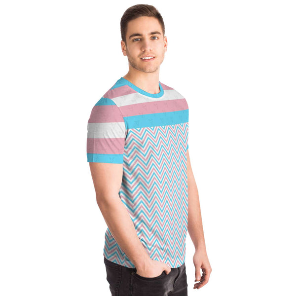 65 MCMLXV Unisex LGBT Transgender Pride Print T-Shirt - 65mcmlxv