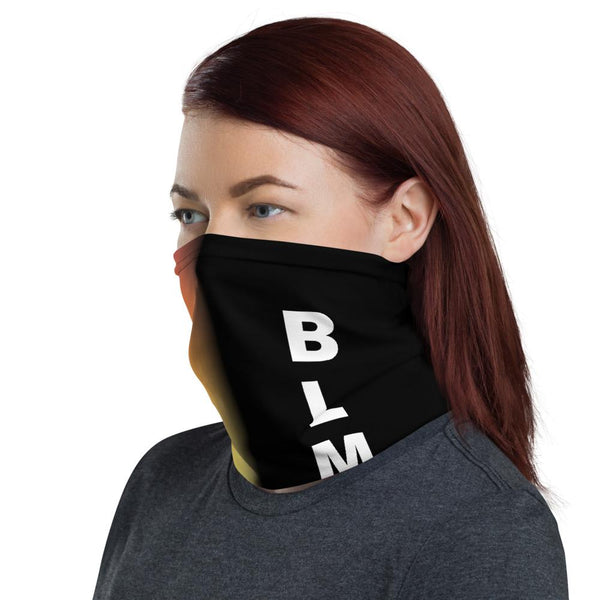 65 MCMLXV Unisex LGBTQ Pride - Black Lives Matter Print Neck Gaiter - 65mcmlxv