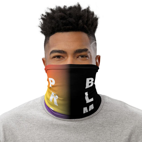 65 MCMLXV Unisex LGBTQ Pride - Black Lives Matter Print Neck Gaiter - 65mcmlxv