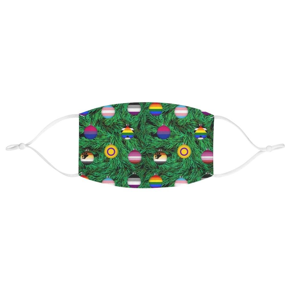 65 MCMLXV Unisex LGBTQI Christmas Ornaments Print Face Mask - 65mcmlxv