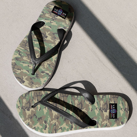 65 MCMLXV Unisex Military Camoufalge Print Flip - Flops - 65mcmlxv