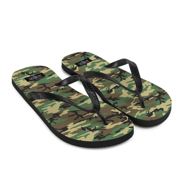 65 MCMLXV Unisex Military Camoufalge Print Flip - Flops - 65mcmlxv