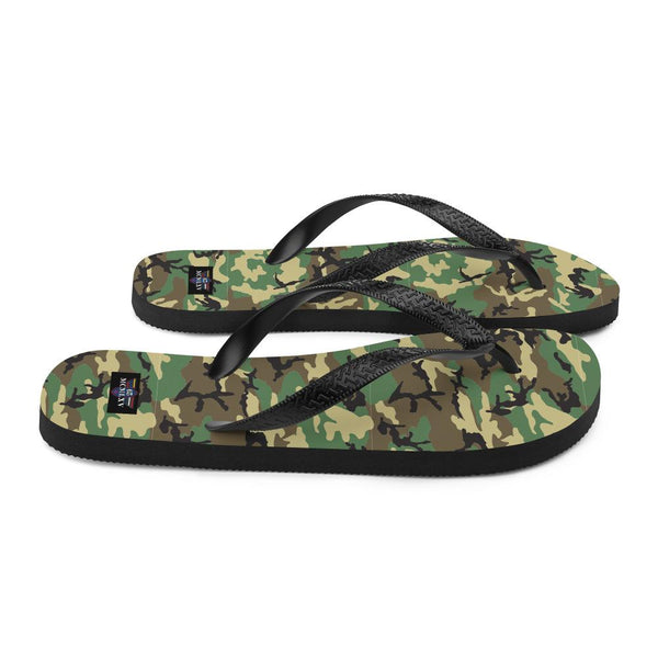65 MCMLXV Unisex Military Camoufalge Print Flip - Flops - 65mcmlxv