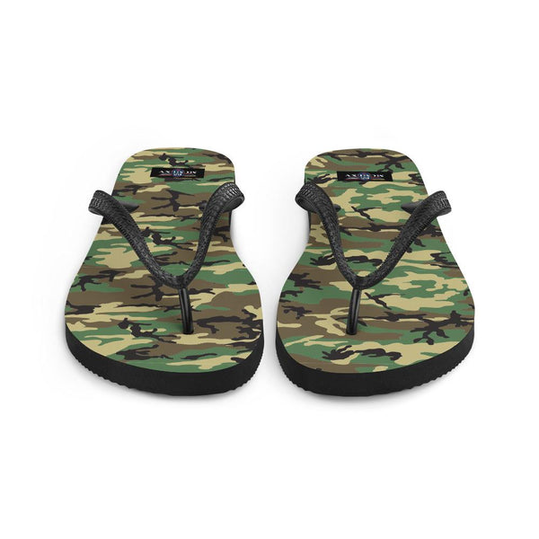 65 MCMLXV Unisex Military Camoufalge Print Flip - Flops - 65mcmlxv