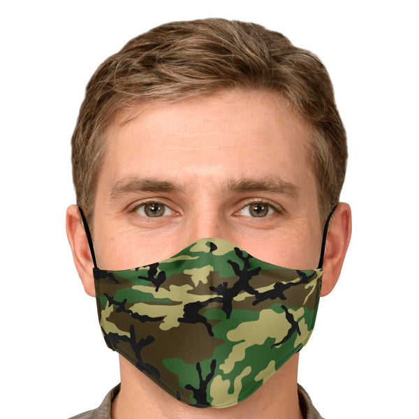 65 MCMLXV Unisex Military Camouflage Print Face Mask - 65mcmlxv