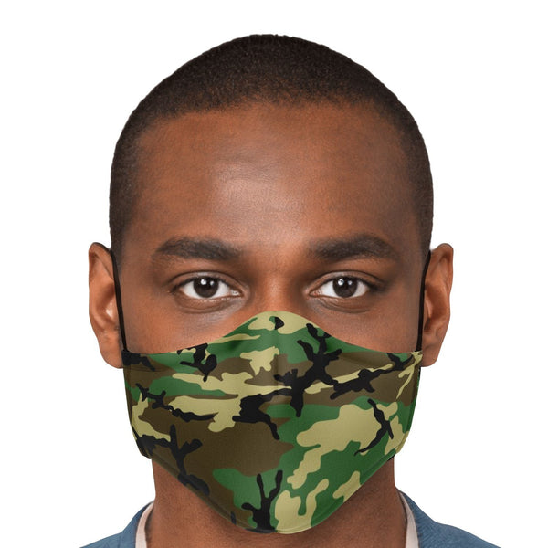65 MCMLXV Unisex Military Camouflage Print Face Mask - 65mcmlxv