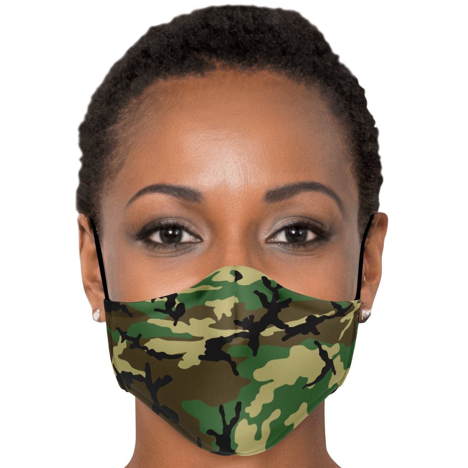 65 MCMLXV Unisex Military Camouflage Print Face Mask - 65mcmlxv