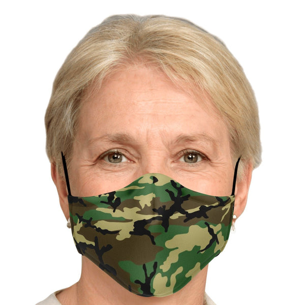 65 MCMLXV Unisex Military Camouflage Print Face Mask - 65mcmlxv