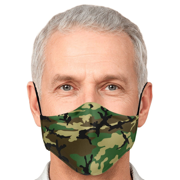 65 MCMLXV Unisex Military Camouflage Print Face Mask - 65mcmlxv