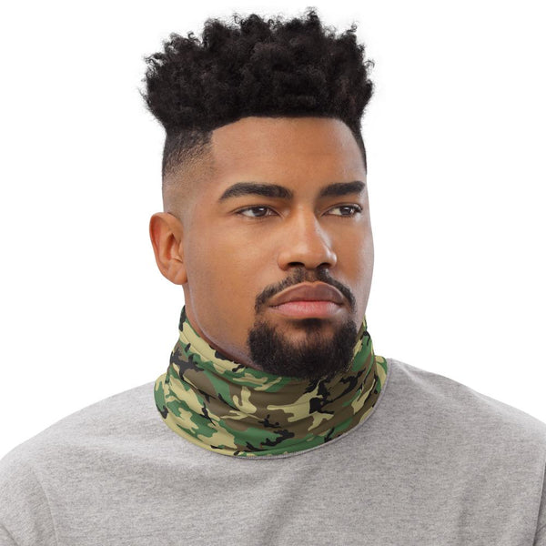 65 MCMLXV Unisex Military Camouflage Print Neck Gaiter - 65mcmlxv