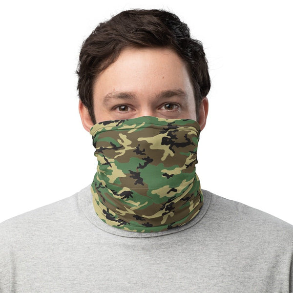 65 MCMLXV Unisex Military Camouflage Print Neck Gaiter - 65mcmlxv