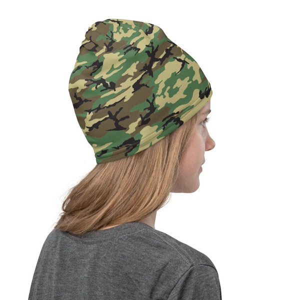 65 MCMLXV Unisex Military Camouflage Print Neck Gaiter - 65mcmlxv