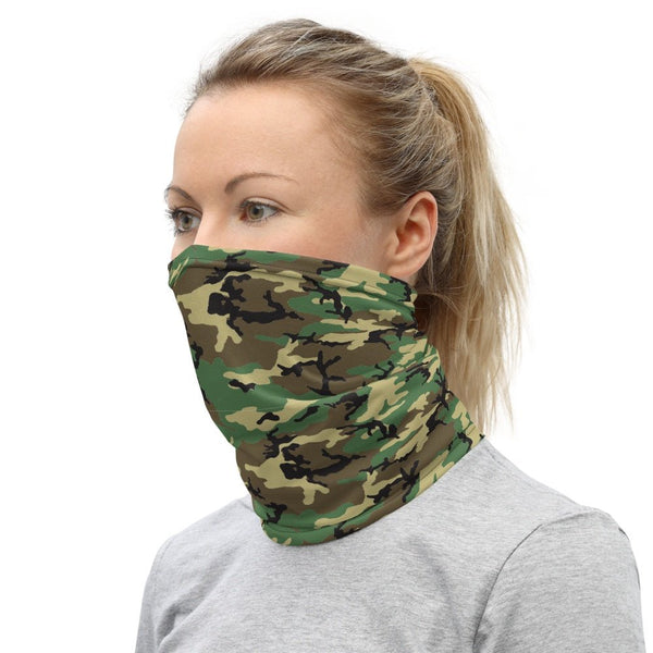 65 MCMLXV Unisex Military Camouflage Print Neck Gaiter - 65mcmlxv