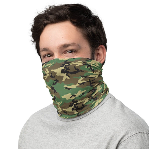 65 MCMLXV Unisex Military Camouflage Print Neck Gaiter - 65mcmlxv