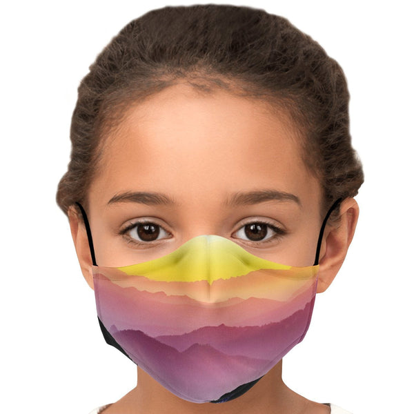 65 MCMLXV Unisex Mountain Horizon Print Face Mask - 65mcmlxv