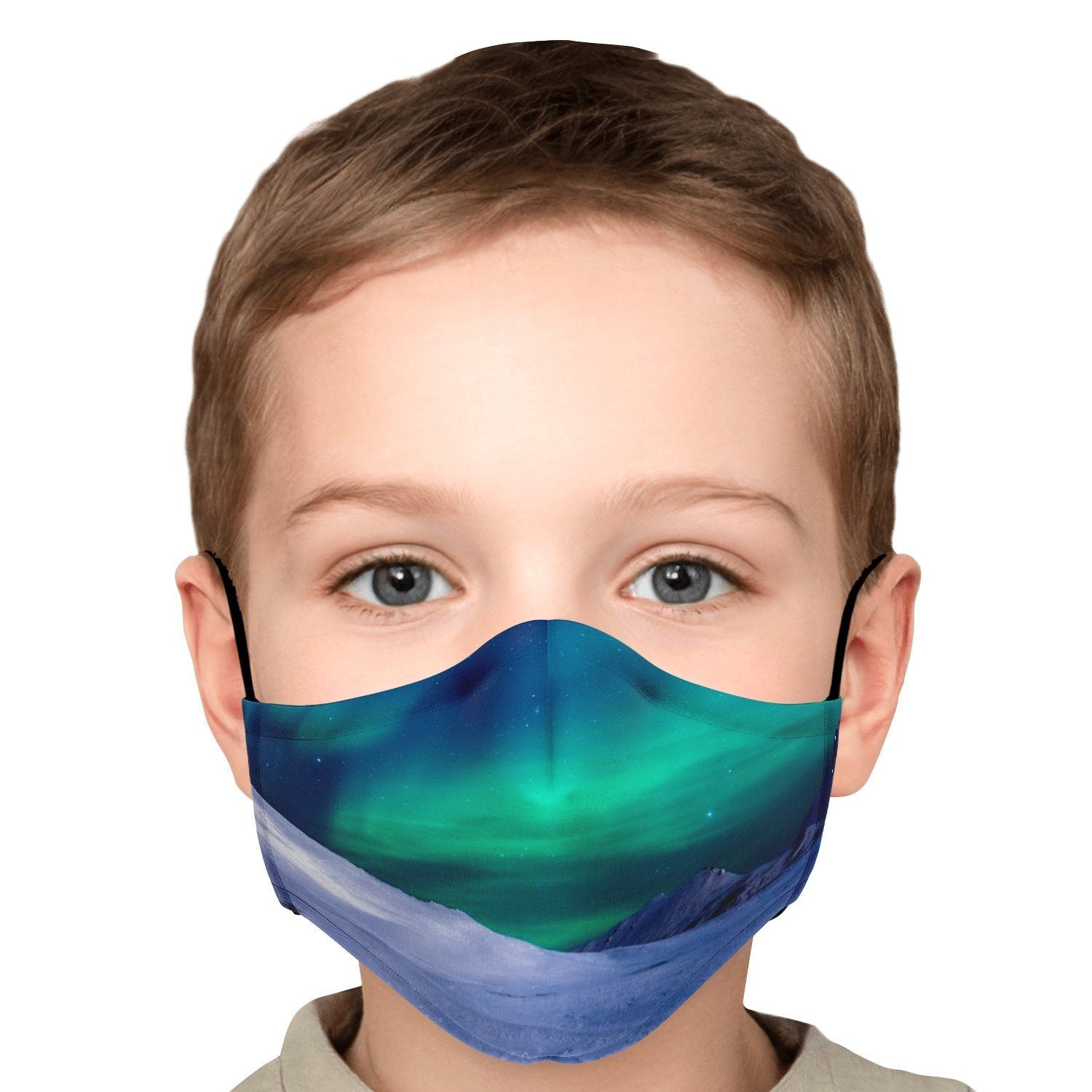 65 MCMLXV Unisex Northern Lights Print Face Mask - 65mcmlxv