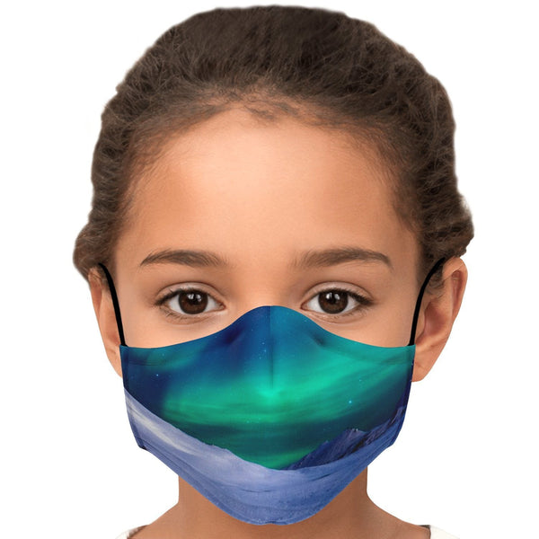 65 MCMLXV Unisex Northern Lights Print Face Mask - 65mcmlxv