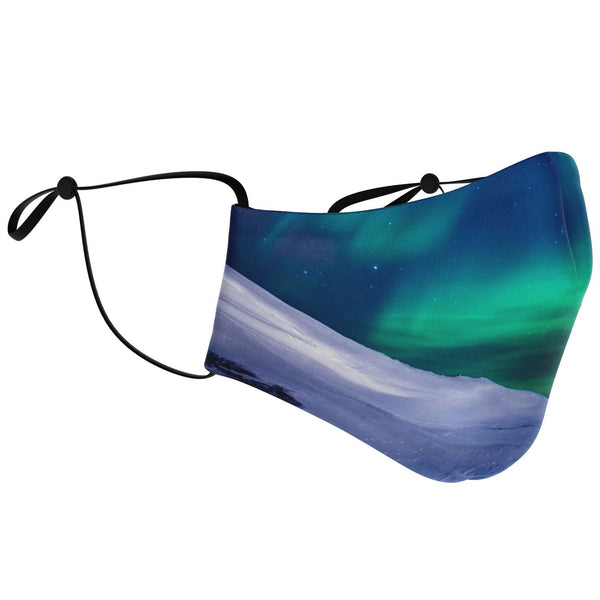 65 MCMLXV Unisex Northern Lights Print Face Mask - 65mcmlxv