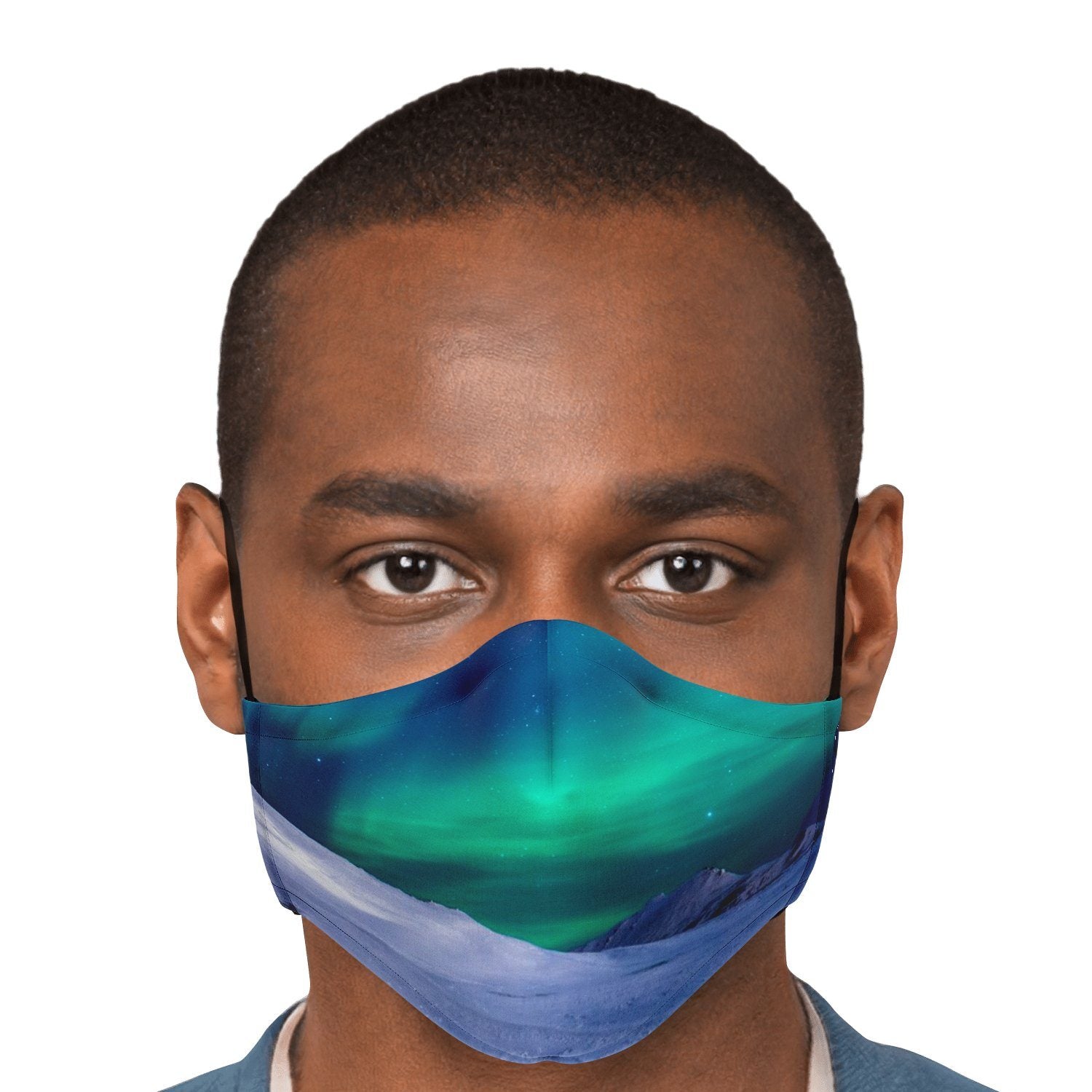 65 MCMLXV Unisex Northern Lights Print Face Mask - 65mcmlxv