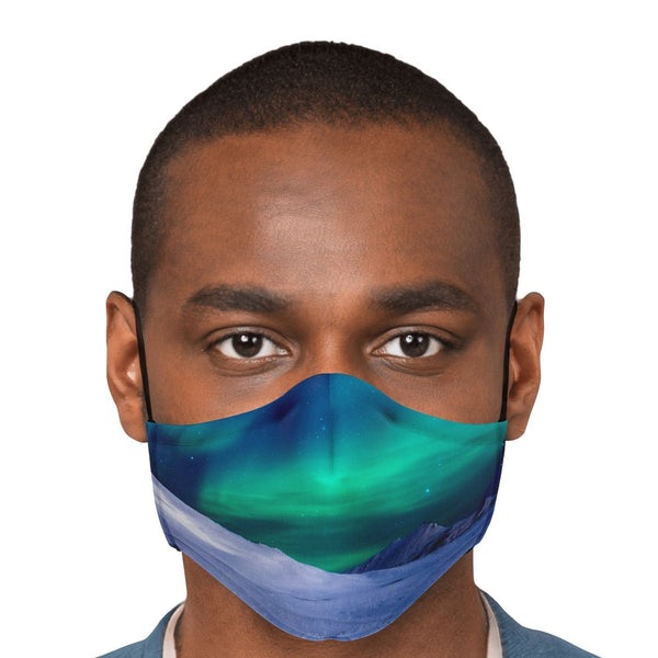 65 MCMLXV Unisex Northern Lights Print Face Mask - 65mcmlxv