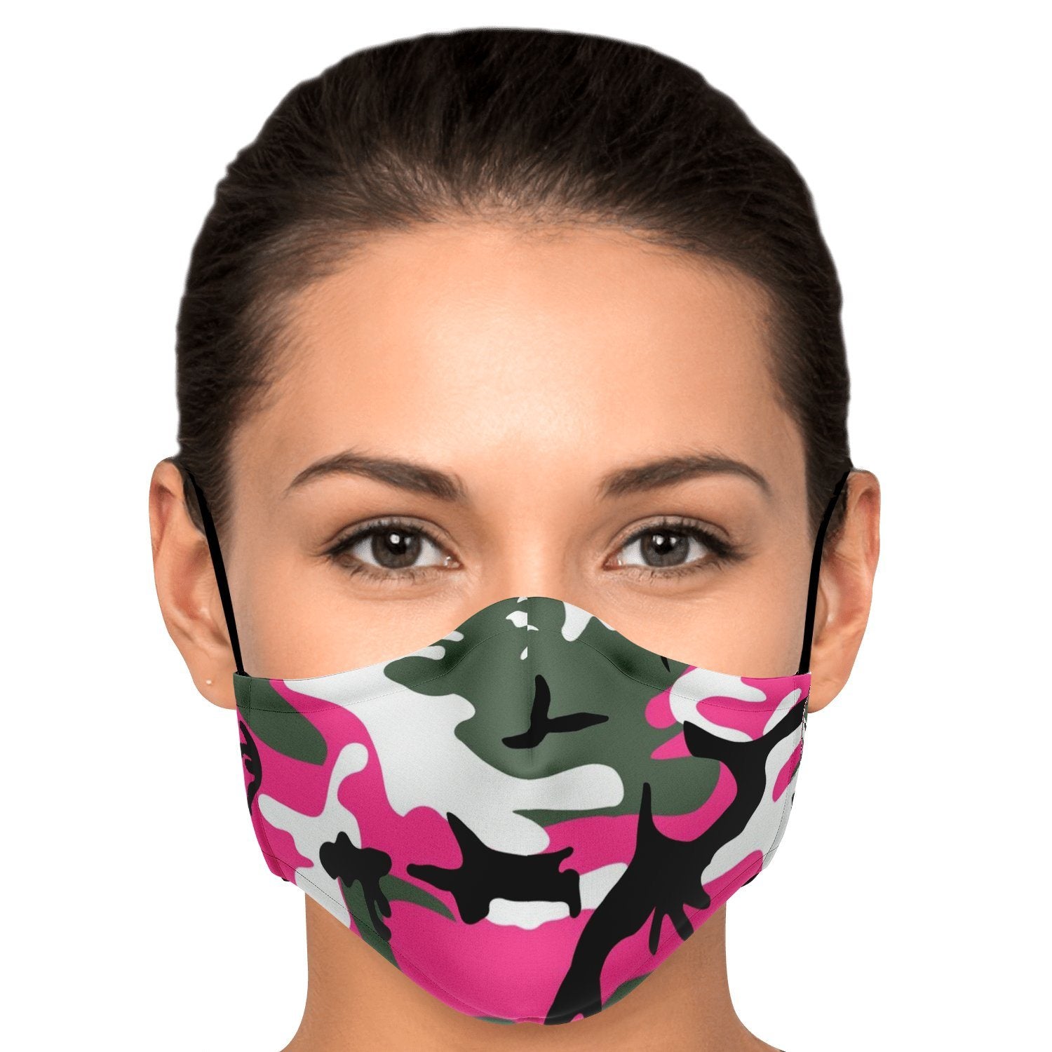 65 MCMLXV Unisex Pink Camouflage Print Face Mask - 65mcmlxv
