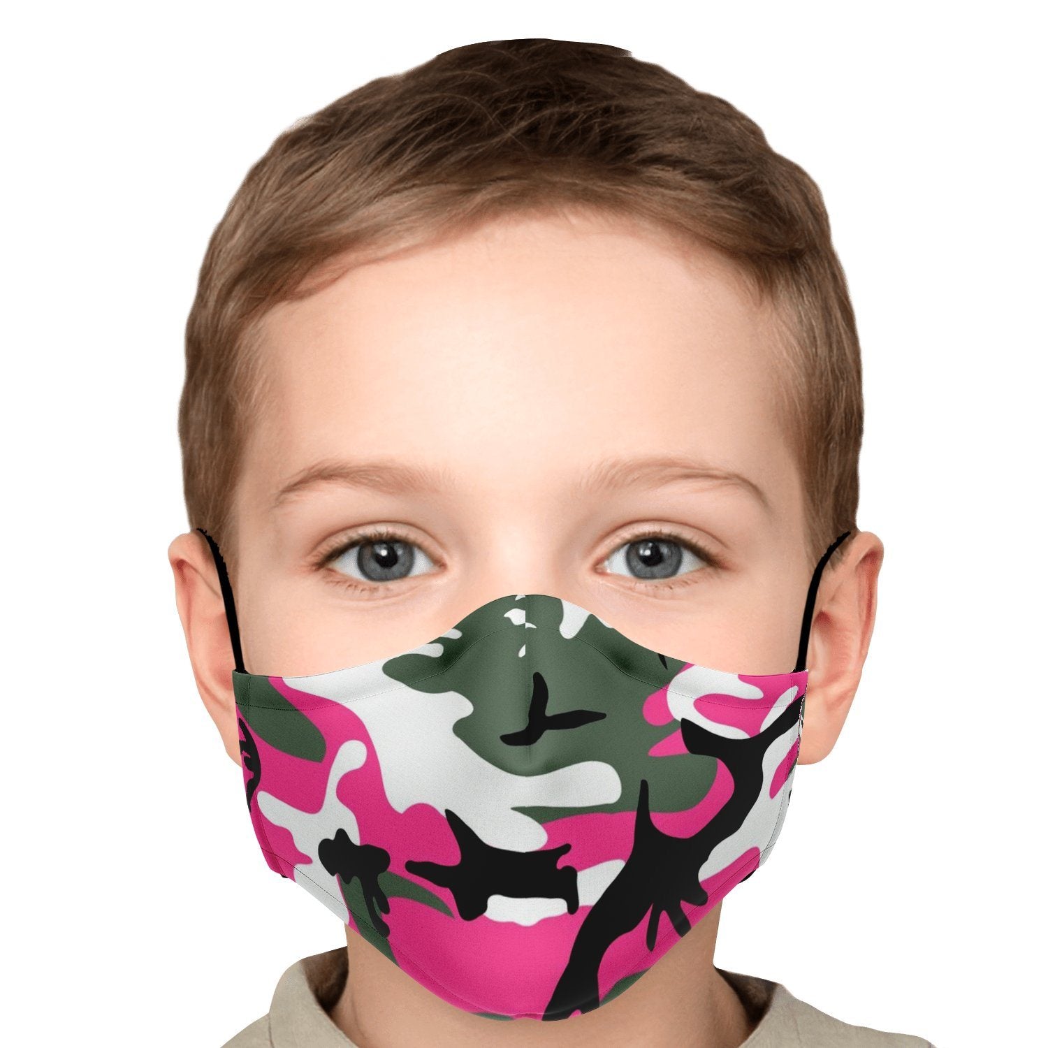 65 MCMLXV Unisex Pink Camouflage Print Face Mask - 65mcmlxv