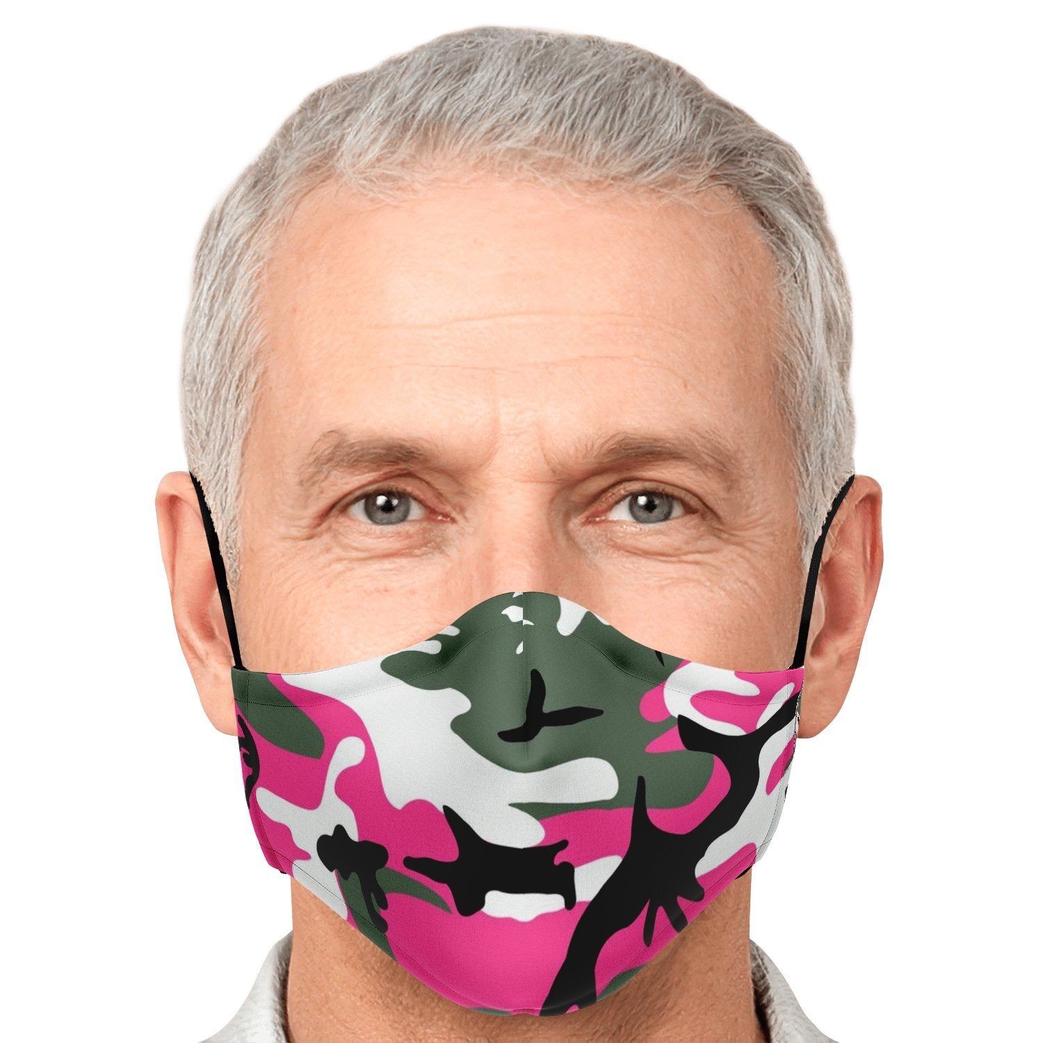 65 MCMLXV Unisex Pink Camouflage Print Face Mask - 65mcmlxv