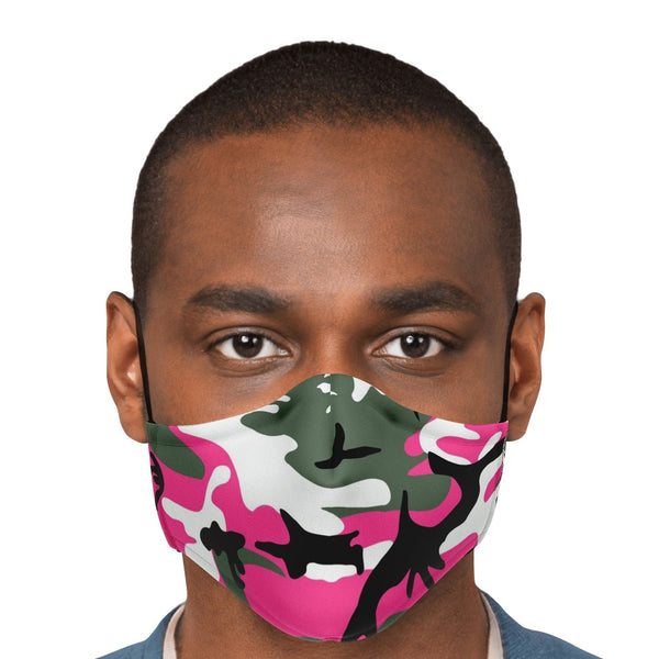 65 MCMLXV Unisex Pink Camouflage Print Face Mask - 65mcmlxv