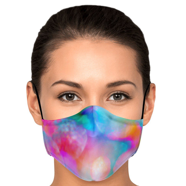 65 MCMLXV Unisex Psychadelic Tie - Dye Print Face Mask - 65mcmlxv
