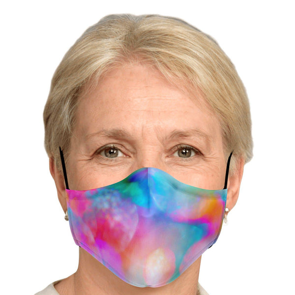 65 MCMLXV Unisex Psychadelic Tie - Dye Print Face Mask - 65mcmlxv