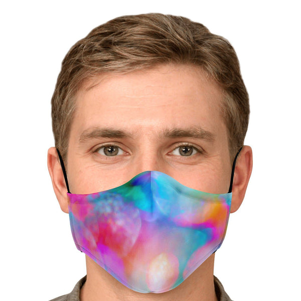 65 MCMLXV Unisex Psychadelic Tie - Dye Print Face Mask - 65mcmlxv