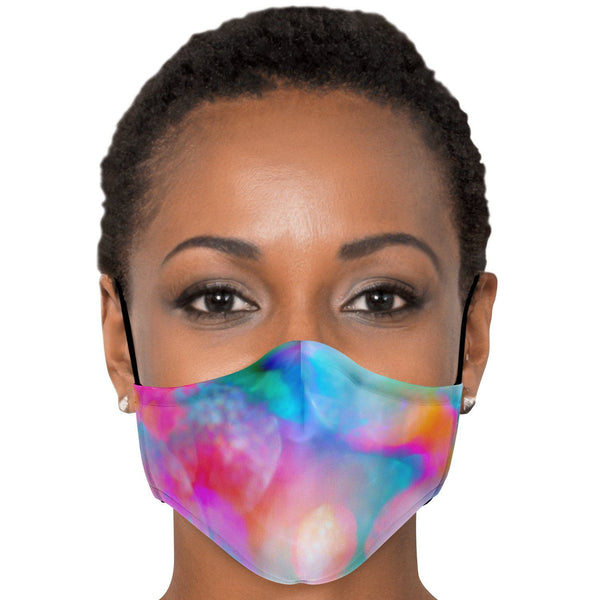 65 MCMLXV Unisex Psychadelic Tie - Dye Print Face Mask - 65mcmlxv