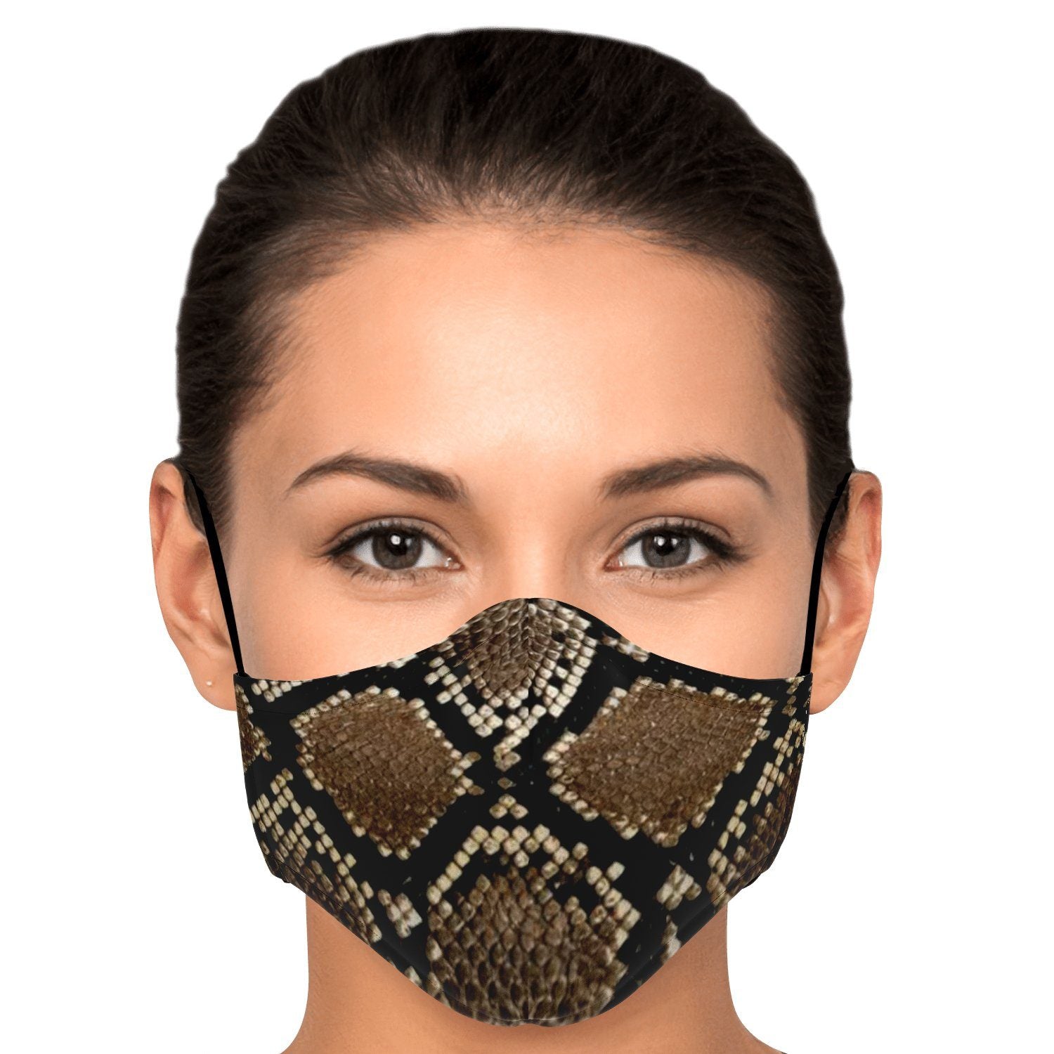 65 MCMLXV Unisex Snakeskin Print Face Mask - 65mcmlxv