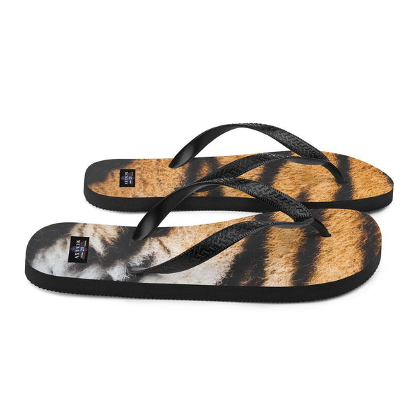 65 MCMLXV Unisex Tiger Animal Print Flip - Flops - 65mcmlxv