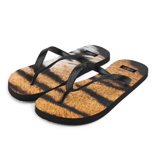 65 MCMLXV Unisex Tiger Animal Print Flip - Flops - 65mcmlxv
