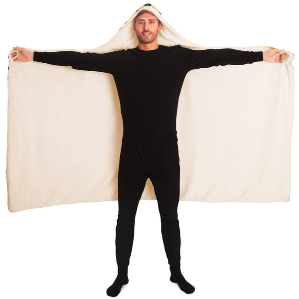 65 MCMLXV Unisex Tiger Print Hooded Blanket - 65mcmlxv