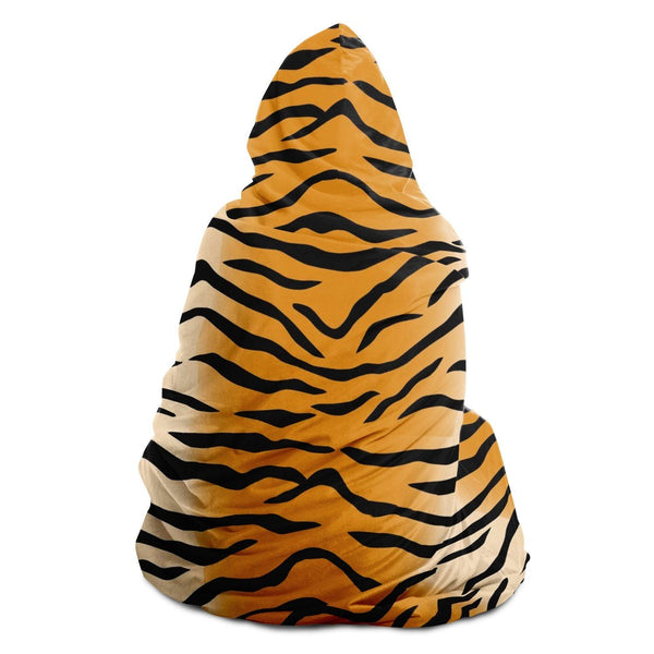 65 MCMLXV Unisex Tiger Print Hooded Blanket - 65mcmlxv