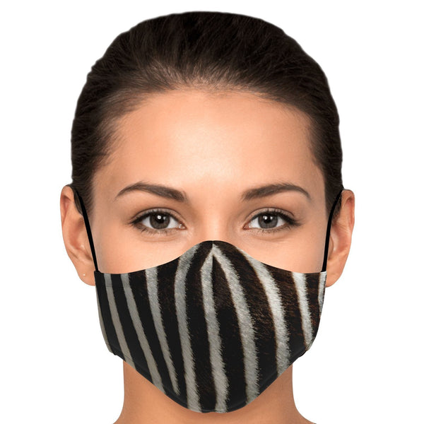 65 MCMLXV Unisex Zebra Print Face Mask - 65mcmlxv
